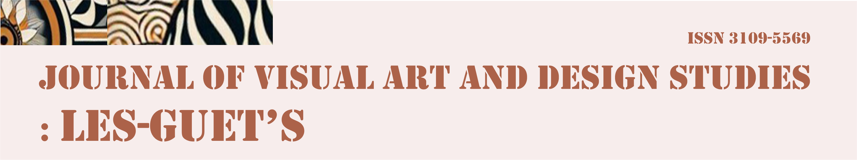Journal of Visual Art and Design Studies: Les-Guet's Header